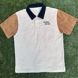 Teddy Fresh The Colorblock Terry Polo Rare Single Release Limited Edition Medium